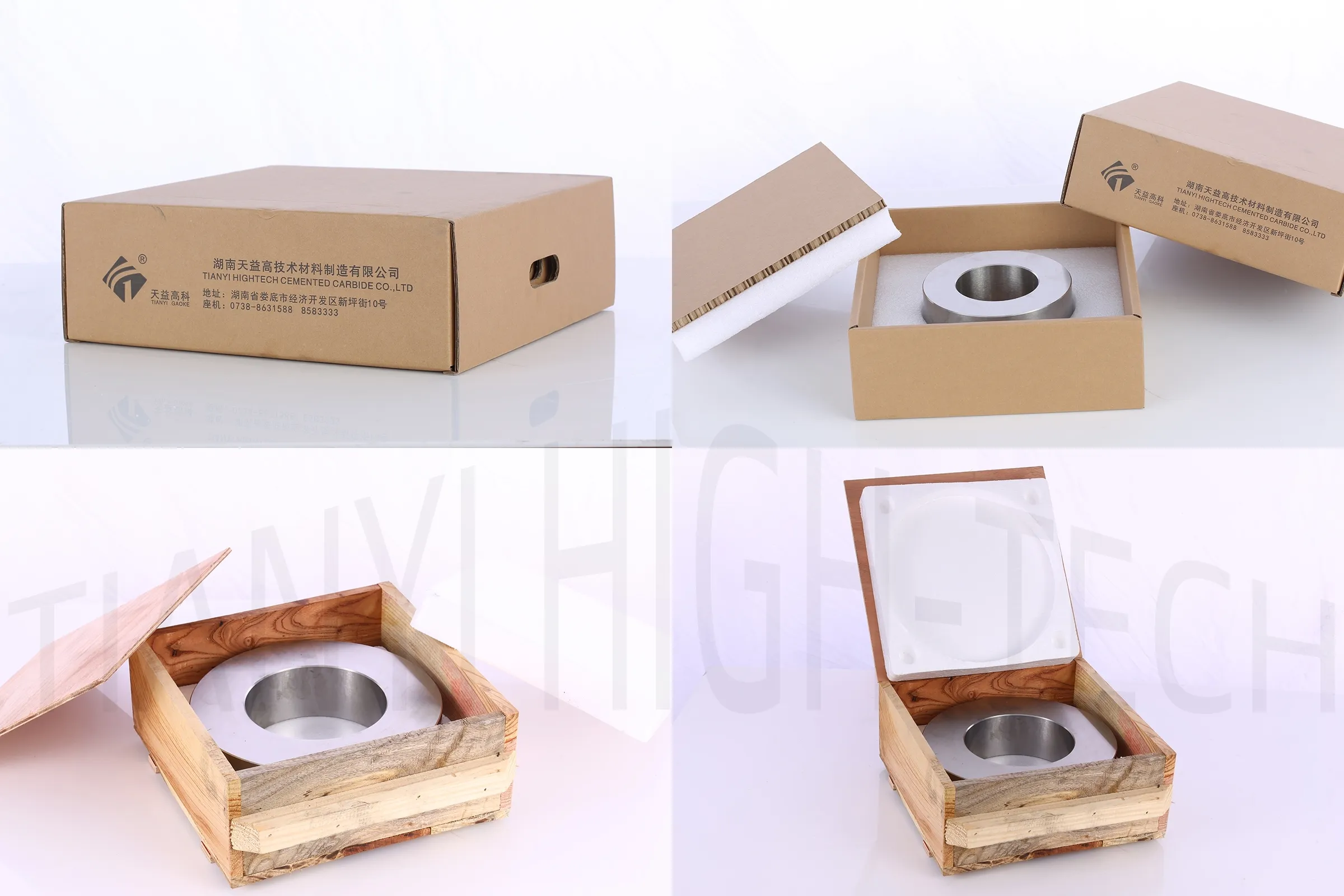 Alto rodillo B154 del hilo del carburo de tungsteno de la resistencia al desgaste para la laminación de acero del metal